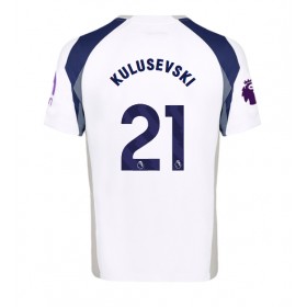 Pánské fotbalový oblečení Tottenham Hotspur Dejan Kulusevski #21 Domácí košile 2025-26 Krátkým Rukávem